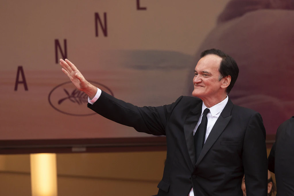 Der amerikanische Regisseur Quentin Tarantino beim Filmfestival in Cannes