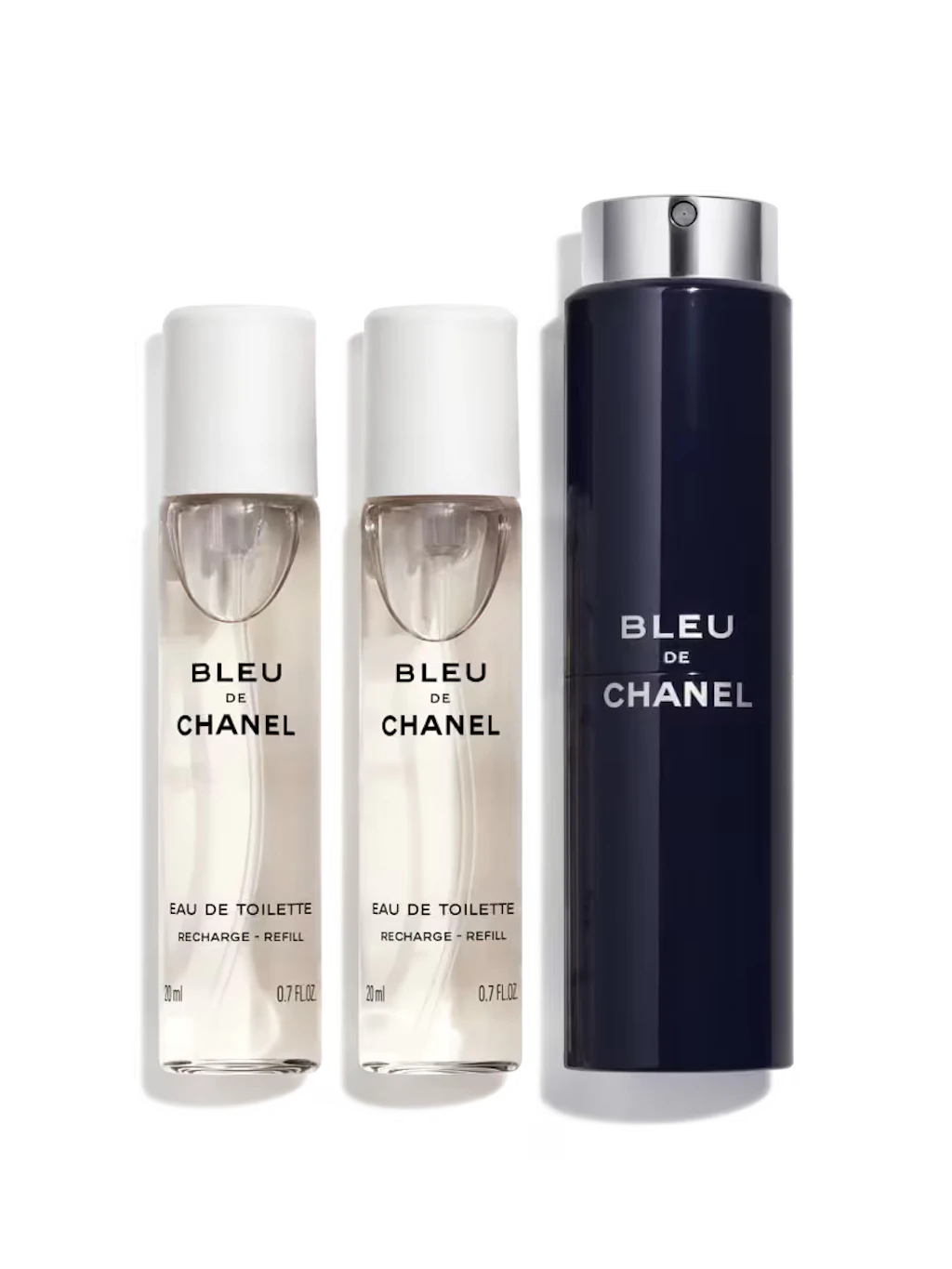 Reise-Eau de Toilette „Twist and Spray“ im Fachfüllflakon von Chanel, 110 Euro.