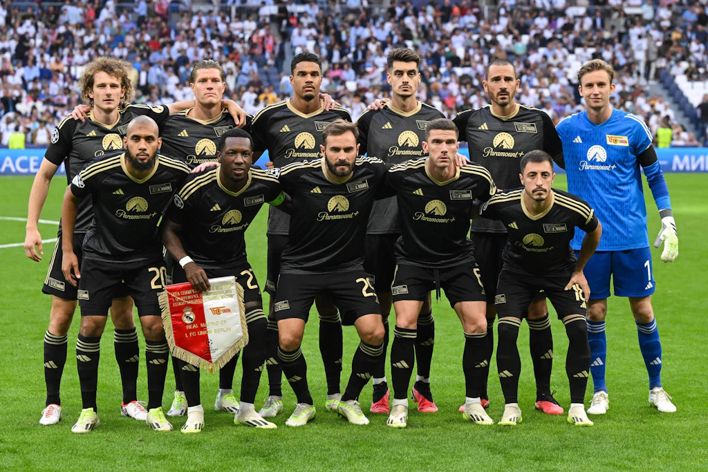Nur Frederik Rönnow (obere Reihe r.) und Josip Juranović (untere Reihe r.) stehen aus der damaligen Startelf heute noch bei Union unter Vertrag.