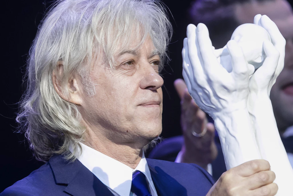 Auch Sir Bob Geldof war 2019 bereits Gast der Hope-Gala. Der britische Sänger wurde für sein Engagement mit dem Hope-Award ausgezeichnet.
