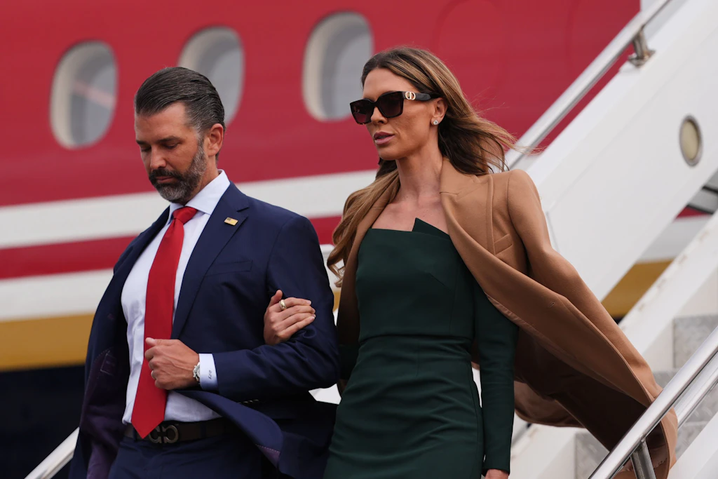 Donald Trump Jr. und seine Frau Bettina