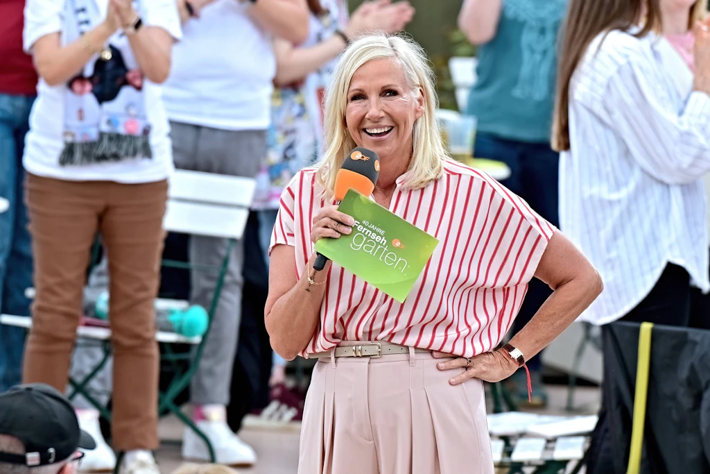 Allzweckwaffe mit sandgestrahltem Charme: Andrea Kiewel