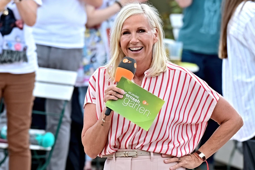 Allzweckwaffe mit sandgestrahltem Charme: Andrea Kiewel