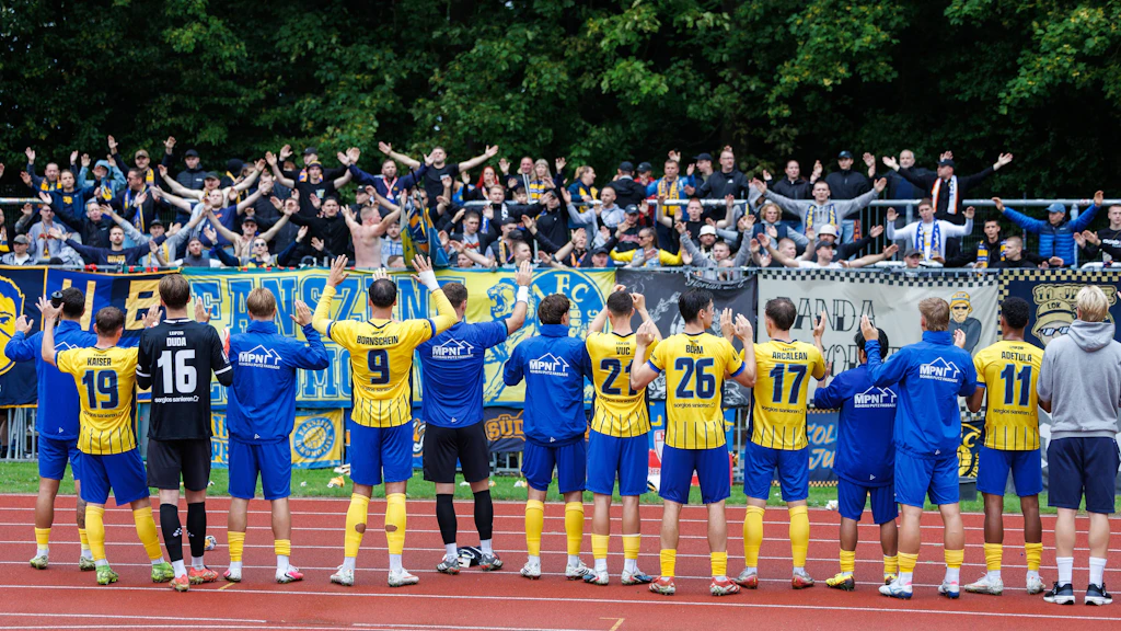 Die Leipziger Spieler konnten sich in dieser Saison noch nicht allzu oft von ihren Fans feiern lassen.