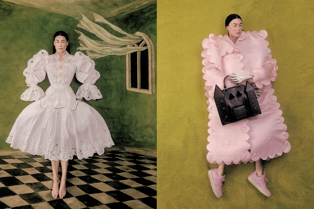 Moderne Folklore: Kreationen aus dem neuen Lookbook 2026 von Designerin Dora Abodi, fotografiert von Szilveszter Makó.