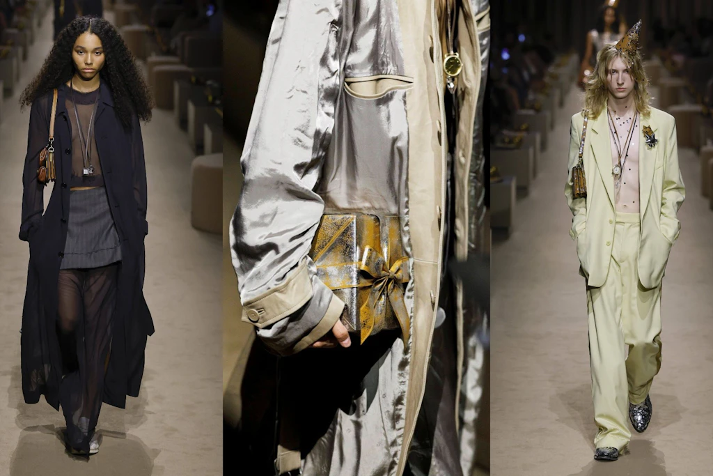 Die Coach Frühjahrskollektion war eine Geburtstagsparty mit Stil – gedeckte Farben, elegante Schnitte und das nötige Bisschen Glanz.
