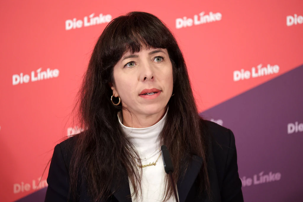 Elif Eralp, Spitzenkandidatin der Linken für die Berliner Wahl zum Abgeordnetenhaus 2026. Mamdanis Sieg in New York gilt als Vorbild für die Berliner Linkspartei.