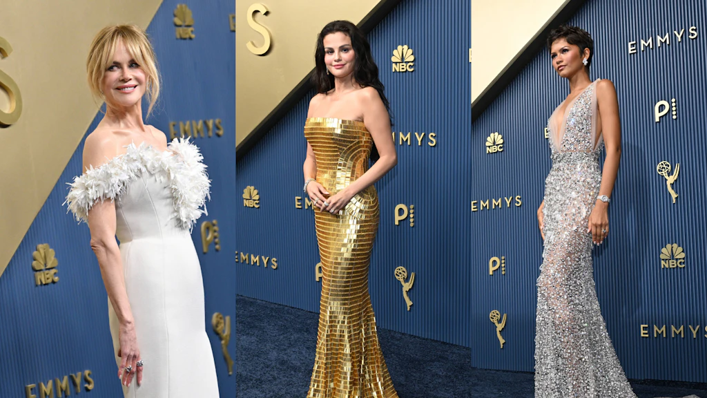 Fransenschleppe, Pixie-Schnitt und vergoldete Flügel: Die Tops und Flops der Emmys