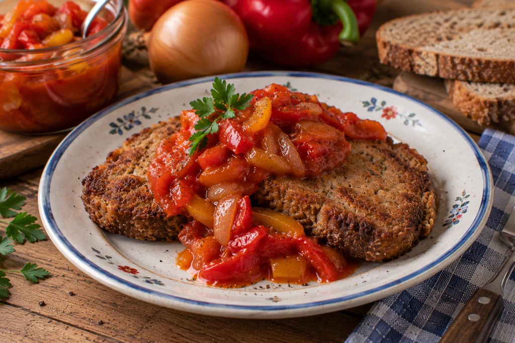 Bratstulle mit Letscho: Rezept für die knusprige Schnitte zum Abendbrot