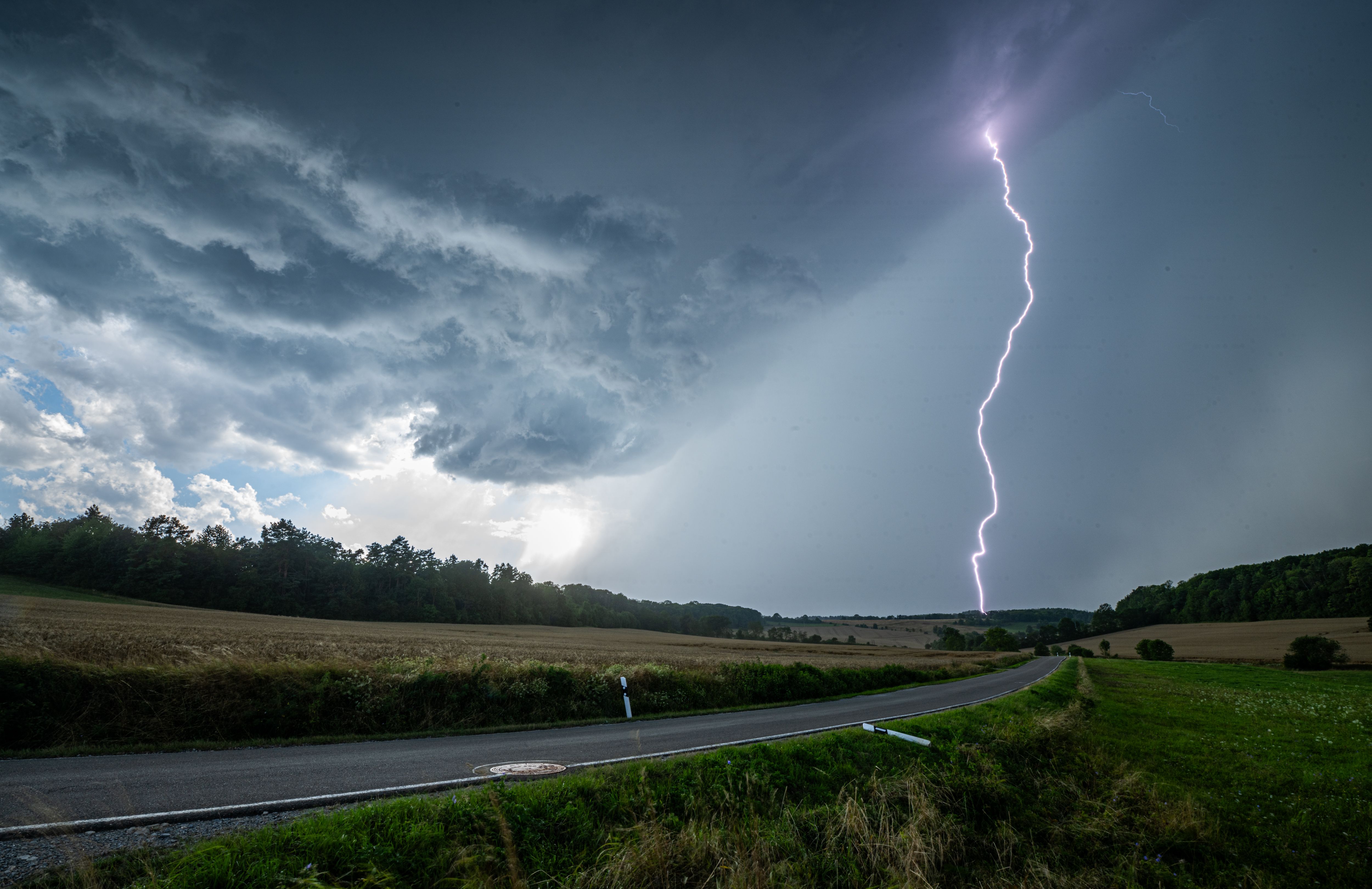 Gewitter-Planer von heute Abend bis Donnerstag: Hier drohen Starkregen, Hagel und Sturmböen