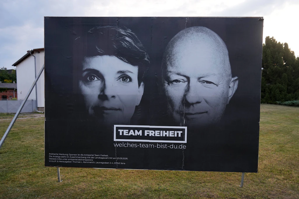 Ex-AfD-Politikerin Frauke Petry und Ex-FDP-Politiker Thomas Kemmerich sind die Gesichter von Team Freiheit.