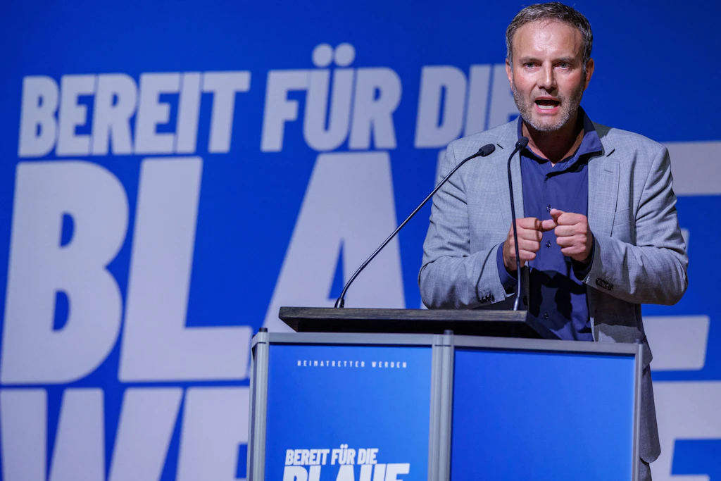 Enrico Schult ist der Co-Landesvorsitzende der AfD in Mecklenburg-Vorpommern.
