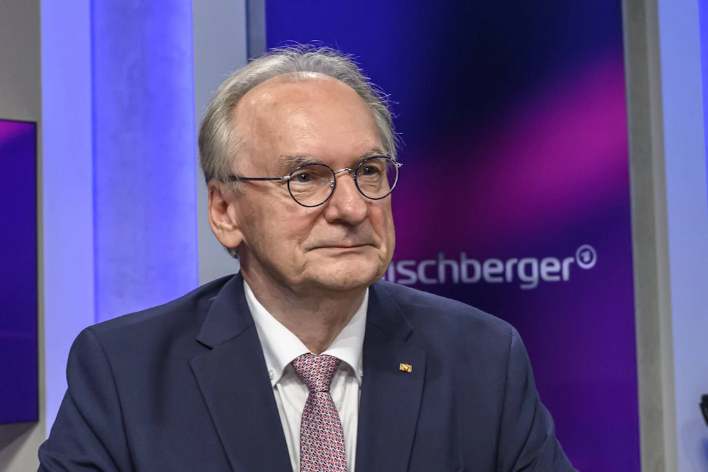 Reiner Haseloff (CDU), ehemaliger Ministerpräsident Sachsen-Anhalts, war bei „Maischberger“ zu Gast.