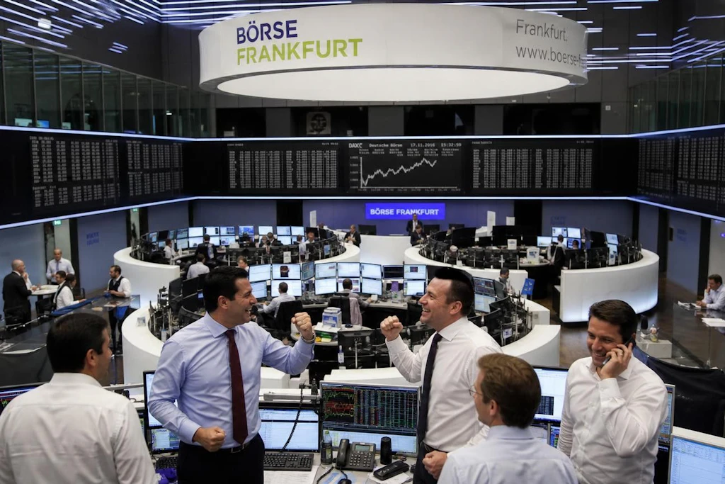 Jubel an der Börse trotz schwächelnder Wirtschaft. 