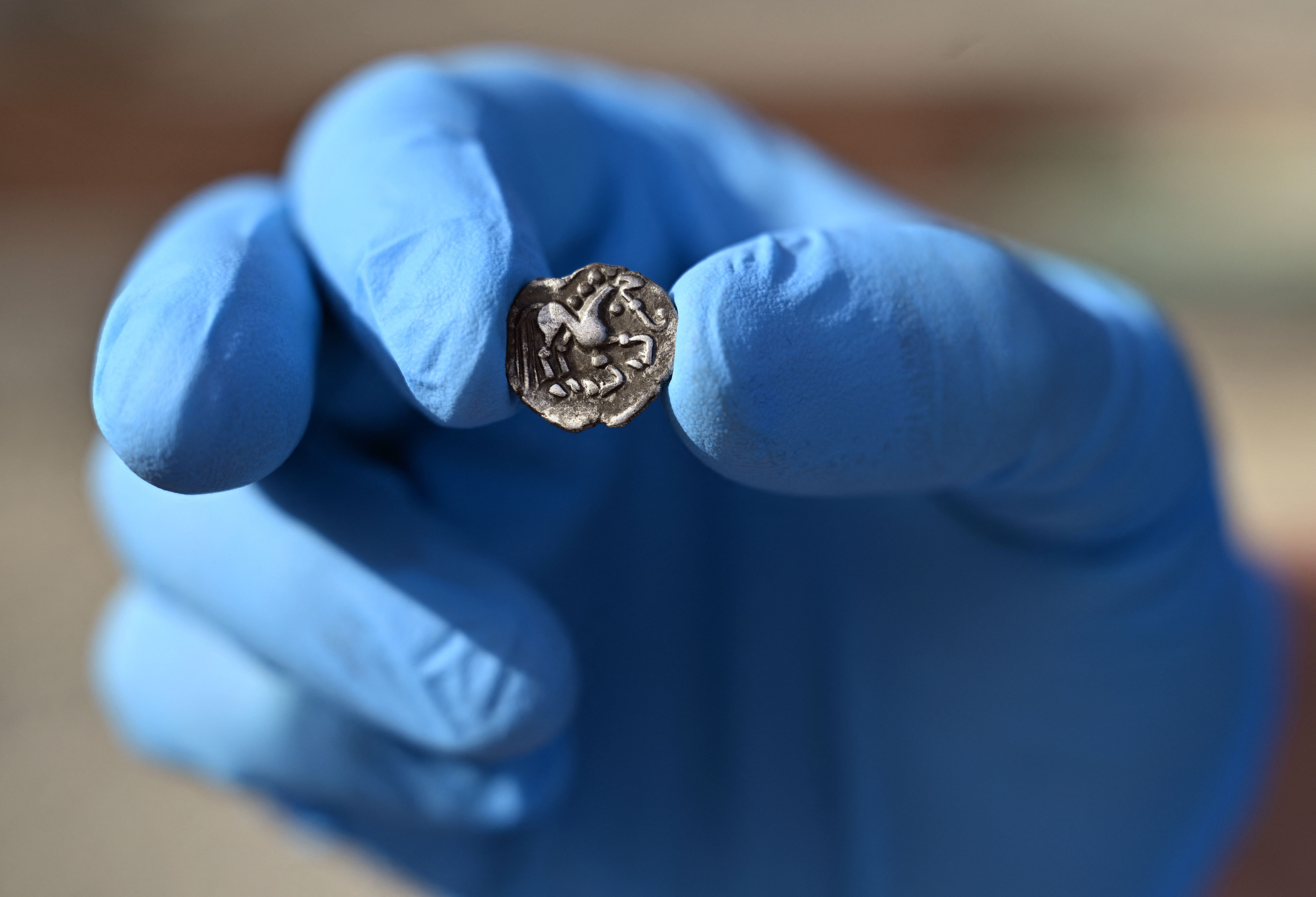 Sensationsfund in Thüringen: Keltischer Münzschatz bei Bauarbeiten entdeckt
