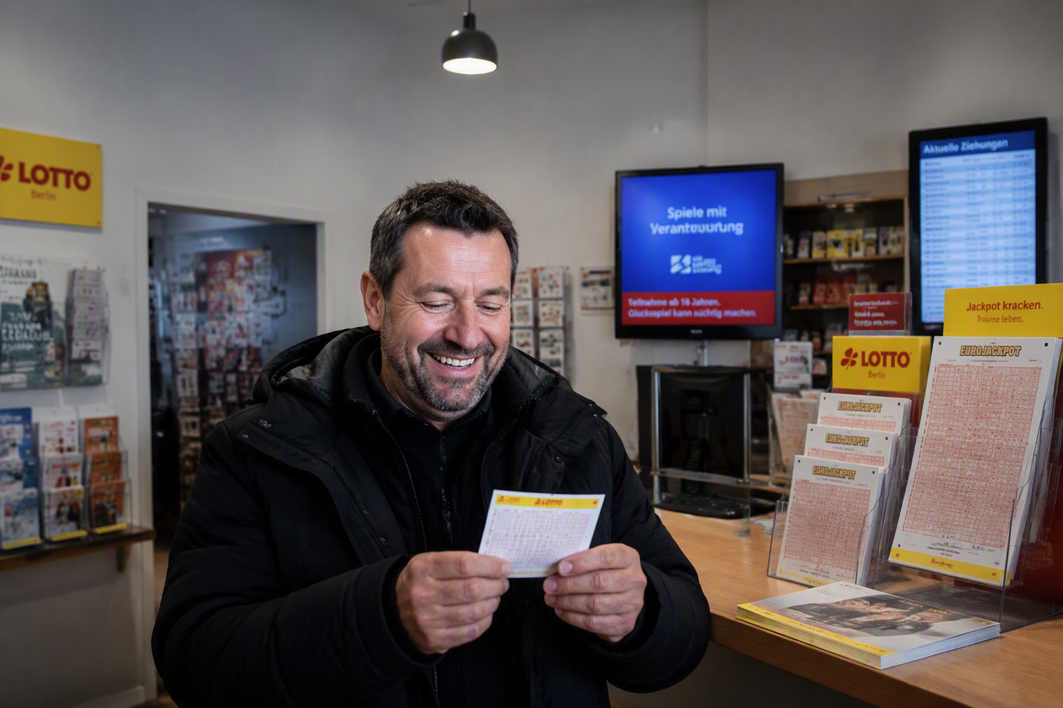 Glückspilz aus Berlin gewinnt Mega-Summe im Lotto