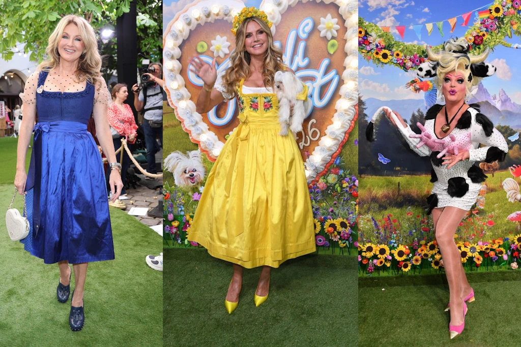 Bunt, schrill, gewagt: Heidi Klums Gäste auf dem HeidiFest strahlten – und verschreckten – in ihren Trachtenlooks.