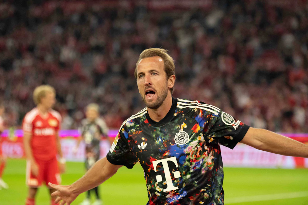 Harry Kane machte gegen Union seine Bundesliga-Tore 100 und 101.