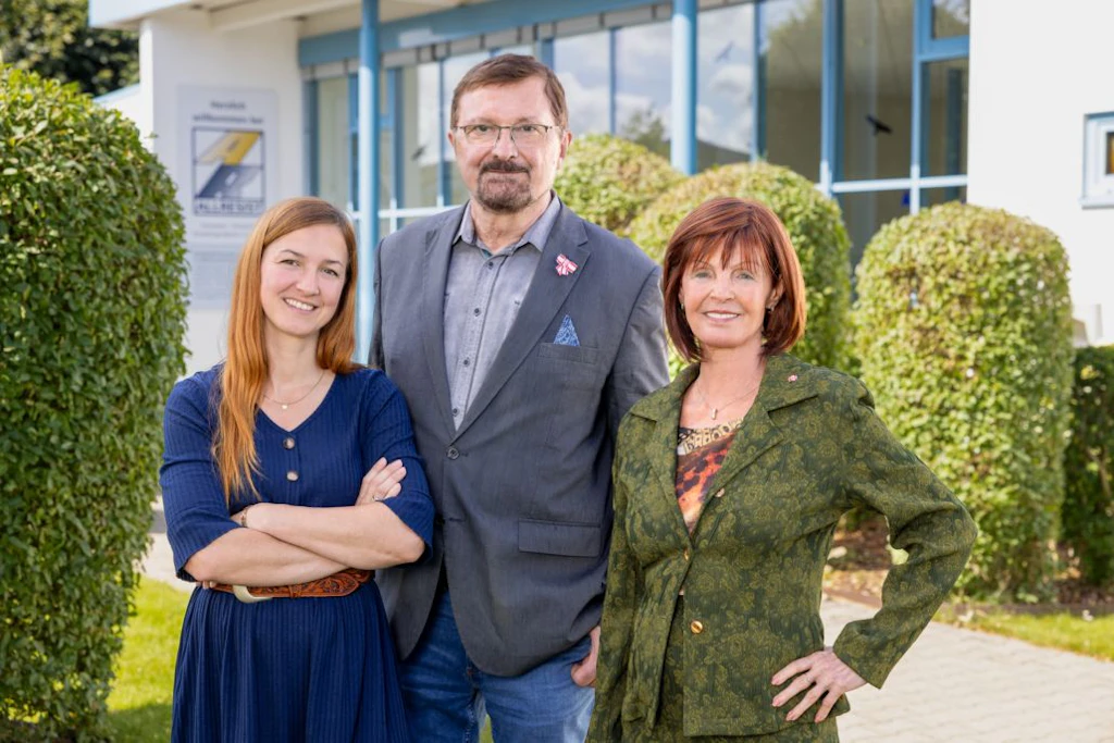 Ulrike, Matthias und Brigitte Schirmer