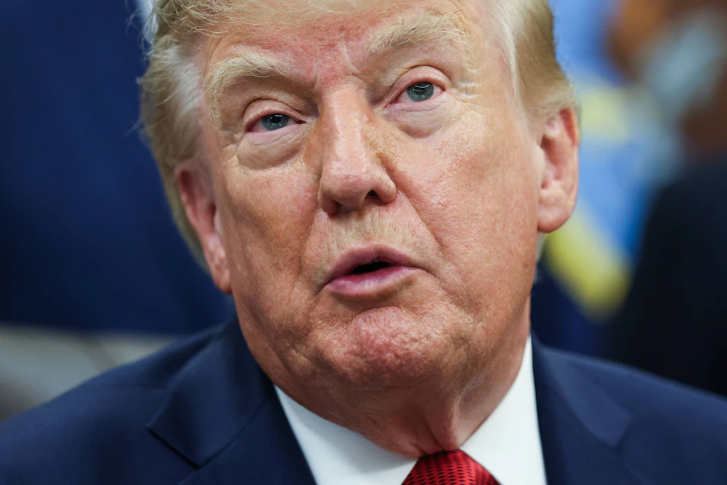 US-Präsident Donald Trump. Im Mittelpunkt seiner Gespräche mit Belarus steht nun auch ein möglicher Düngemitteldeal.