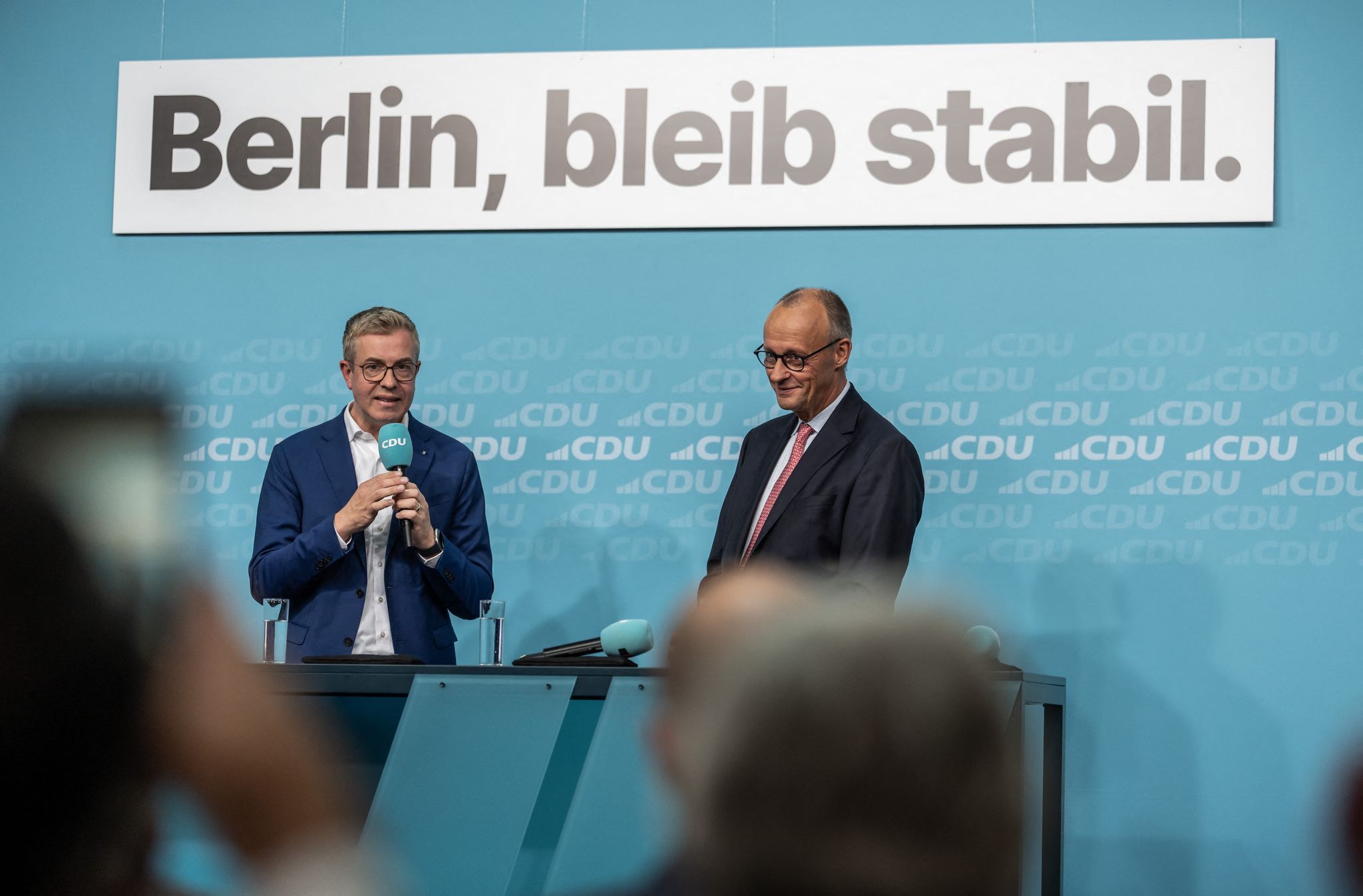 Wackelt Merz nach der Wahl? Union schließt Reihen vor Abstimmung in MV und Berlin
