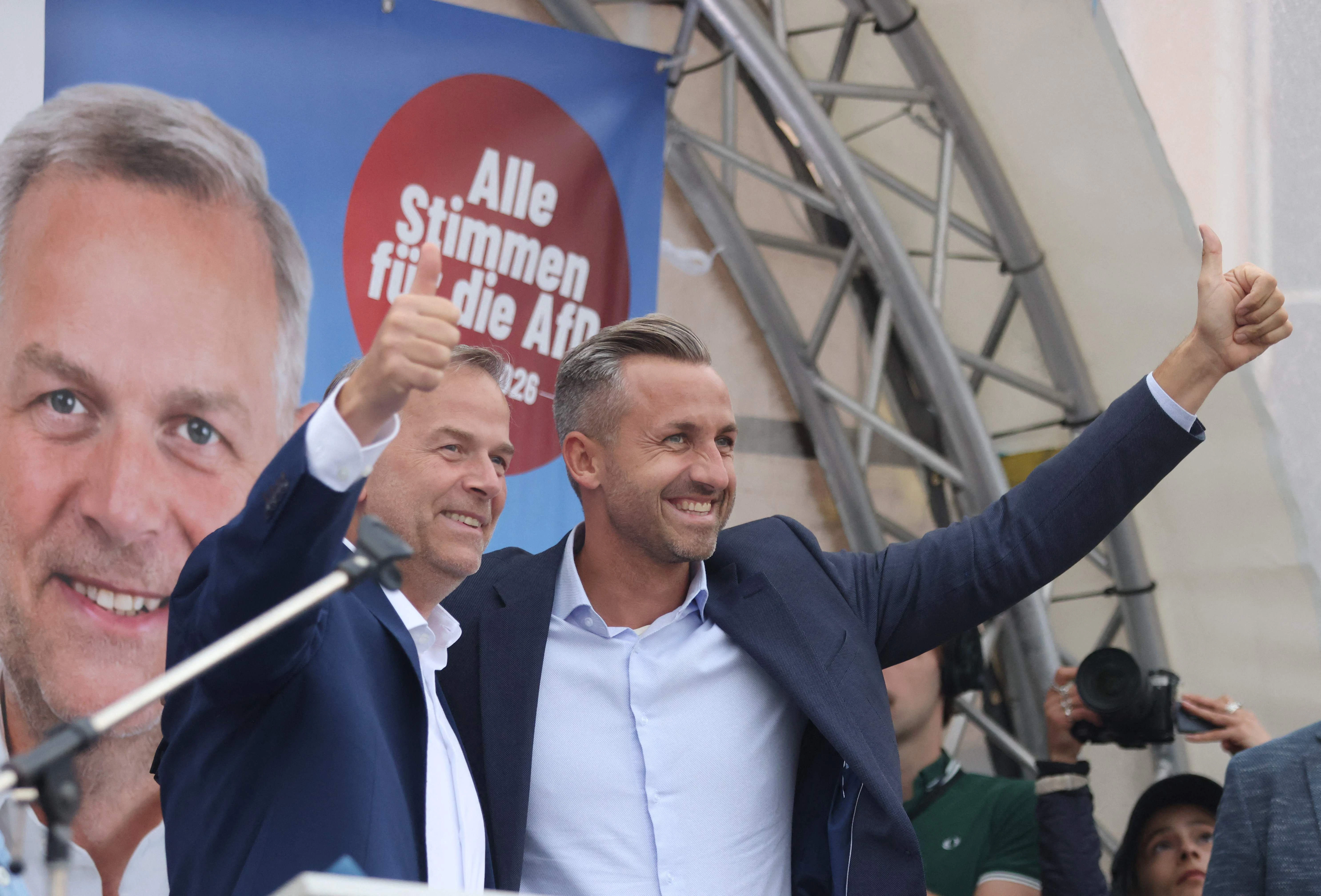 „Wir haben die Demokratie wieder zum Leben erweckt“: Siegmund beim Wahlkampfabschluss der AfD