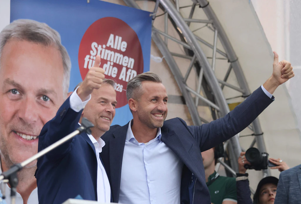 „Wir haben die Demokratie wieder zum Leben erweckt“: Siegmund beim Wahlkampfabschluss der AfD