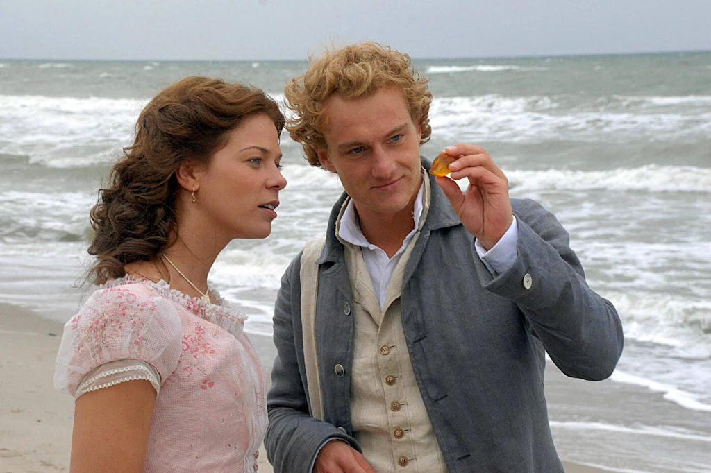 Jessica Schwarz und Fehling in dem Film „Buddenbrooks“, der 2008 in die deutschen Kinos kam.