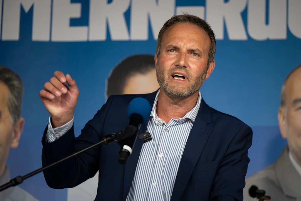 Enrico Schult, AfD-Spitzenkandidat für die Landtagswahl