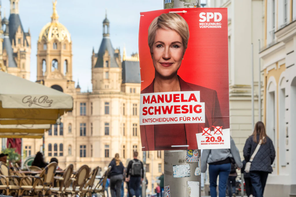 Ministerpräsidentin Manuela Schwesig (SPD) stellt sich erneut zur Wahl.