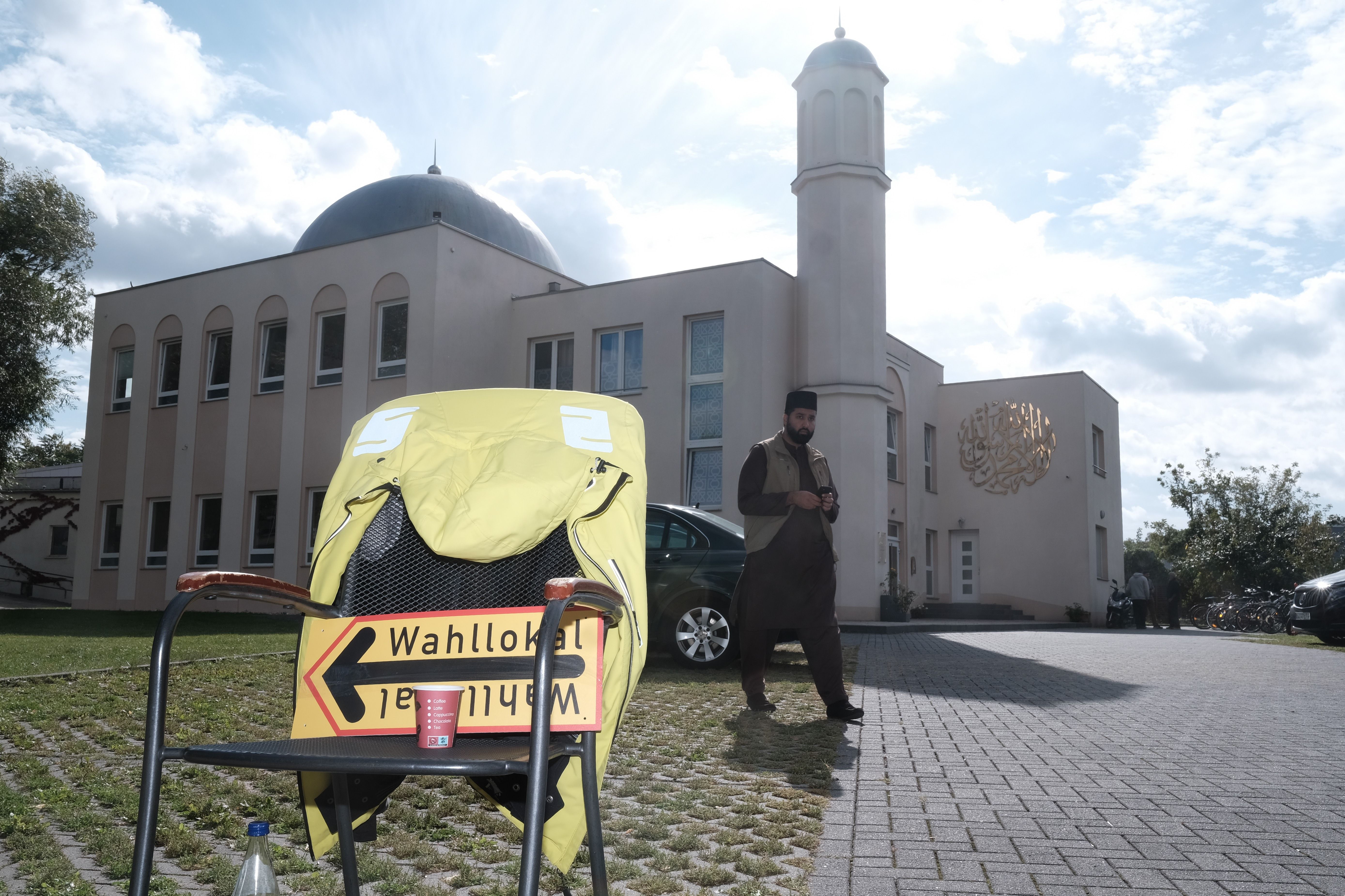 Moschee im blauen Meer: In diesem Wahllokal holte die AfD ein Rekordergebnis