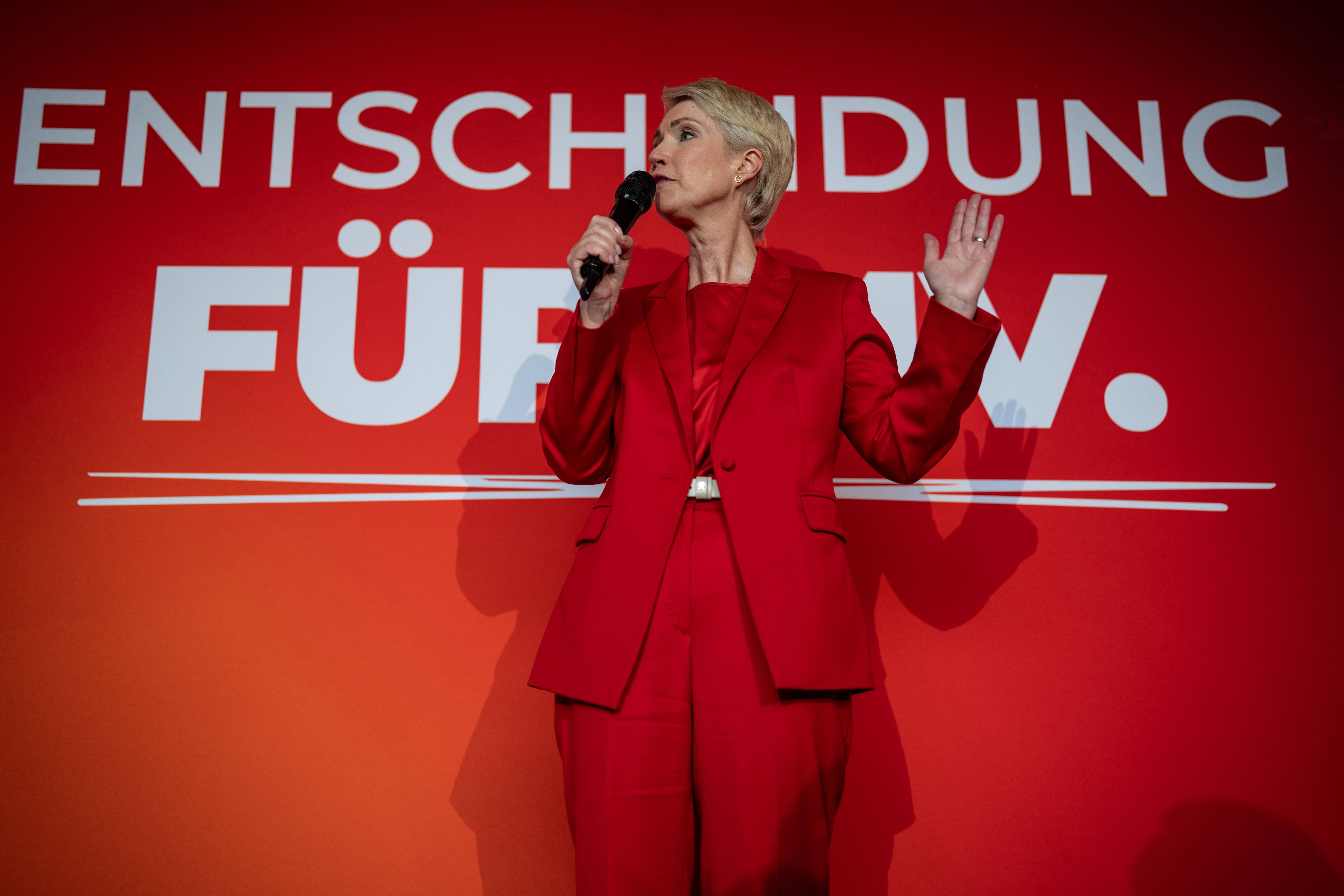 Ukraine und Nord Stream kosteten Manuela Schwesig den Sieg – behauptet sie zumindest