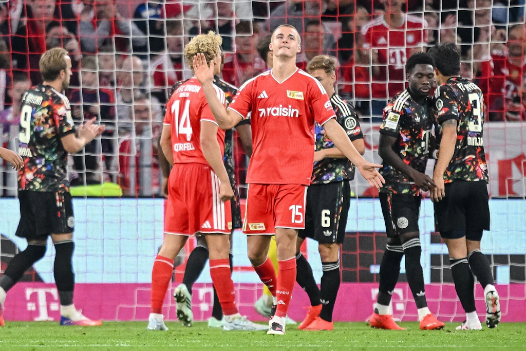 Herbe Klatsche: Der 1. FC Union ging in München sang- und klanglos unter.
