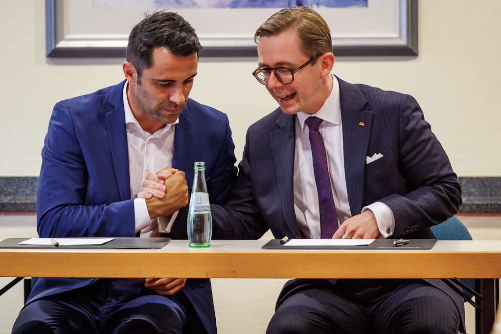 Daniel Peters (l) geht, Amthor übernimmt vorübergehend.