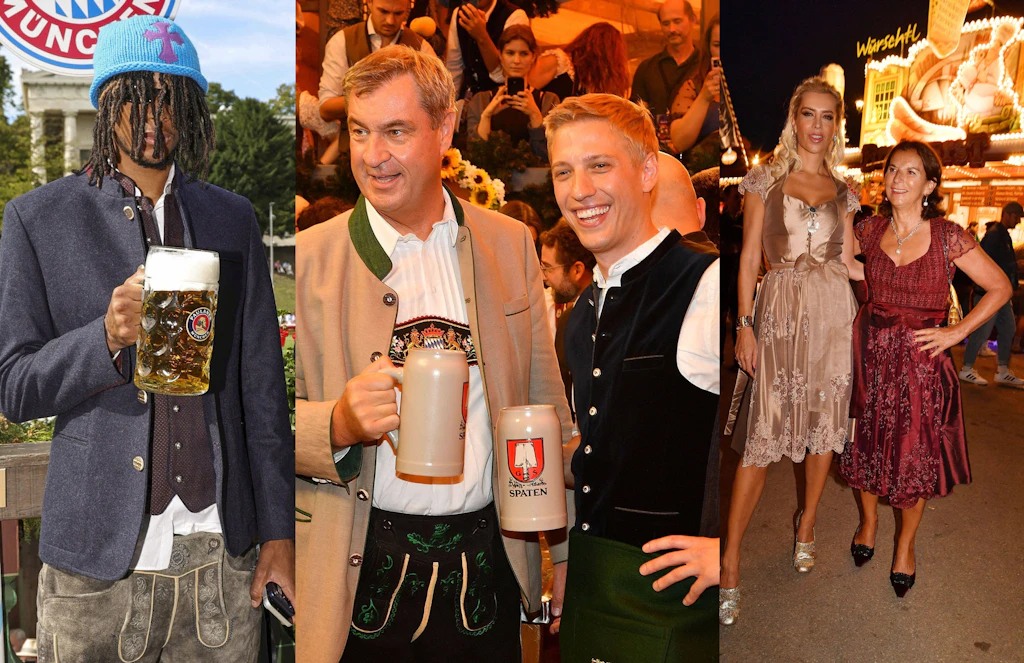 Oktoberfest-Looks 2026: Obert, Olise und Markus Söder im Trachten-Check
