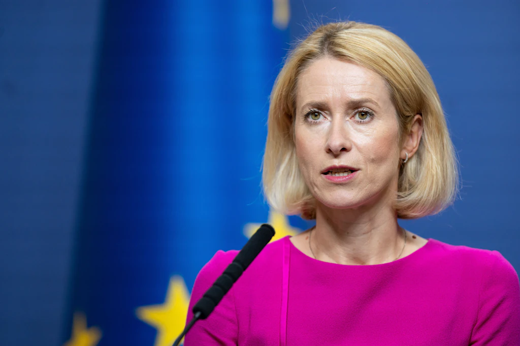 Die Außenbeauftragte der Europäischen Union, Kaja Kallas