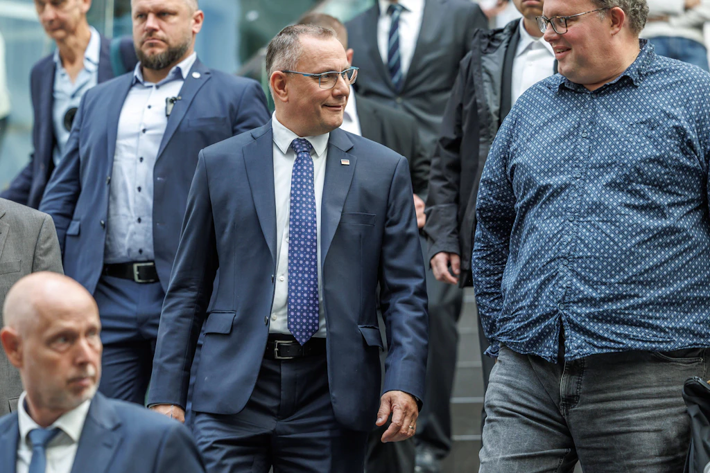Der Co-Vorsitzende der AfD-Fraktion im Deutschen Bundestag, Tino Chrupalla
