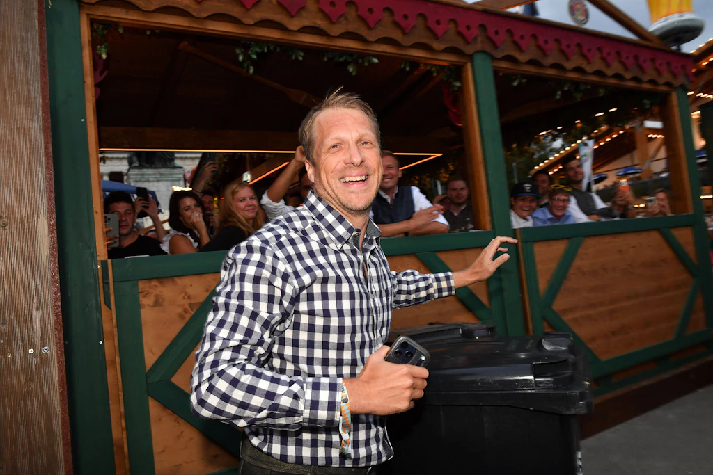 Oliver Pocher auf dem Münchner Oktoberfest