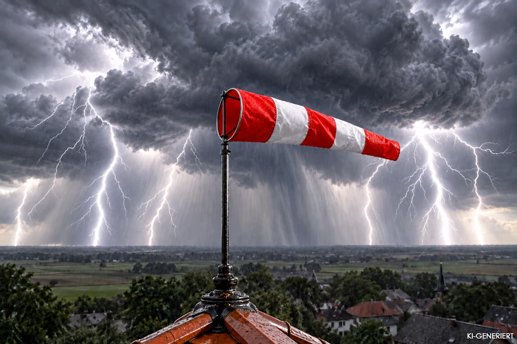 Im Norden und in Teilen des Ostens rollen neue Gewitter an. Es könnte in der Nacht zum Donnerstag und am Donnerstag nochmal ordentlich krachen!