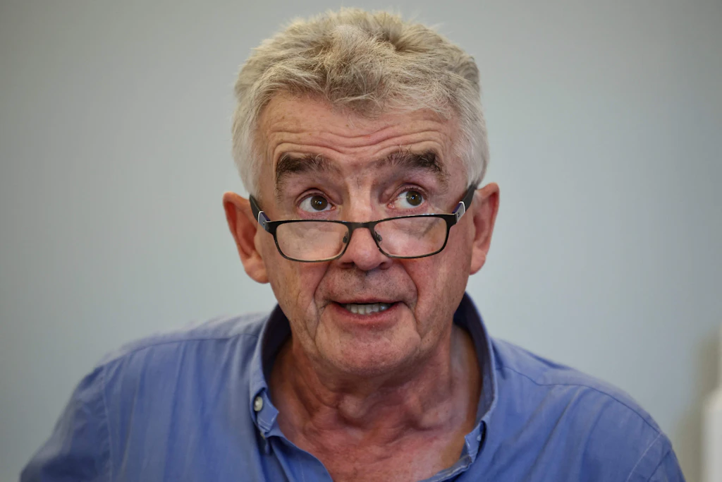 Ryanair-Chef Michael O’Leary. Er rechnet für 2027 mit bis zu 20 Prozent höheren Flugpreisen in Europa.