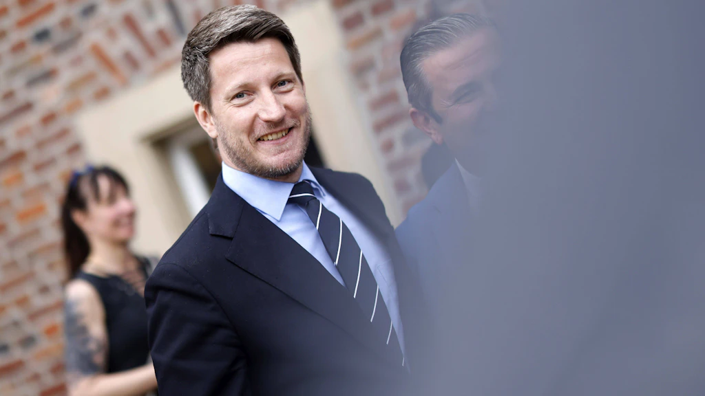 Hat Grund zur Freude: NRW-Landeschef Martin Vincentz steht mit der AfD im bevölkerungsreichsten Bundesland gut da.