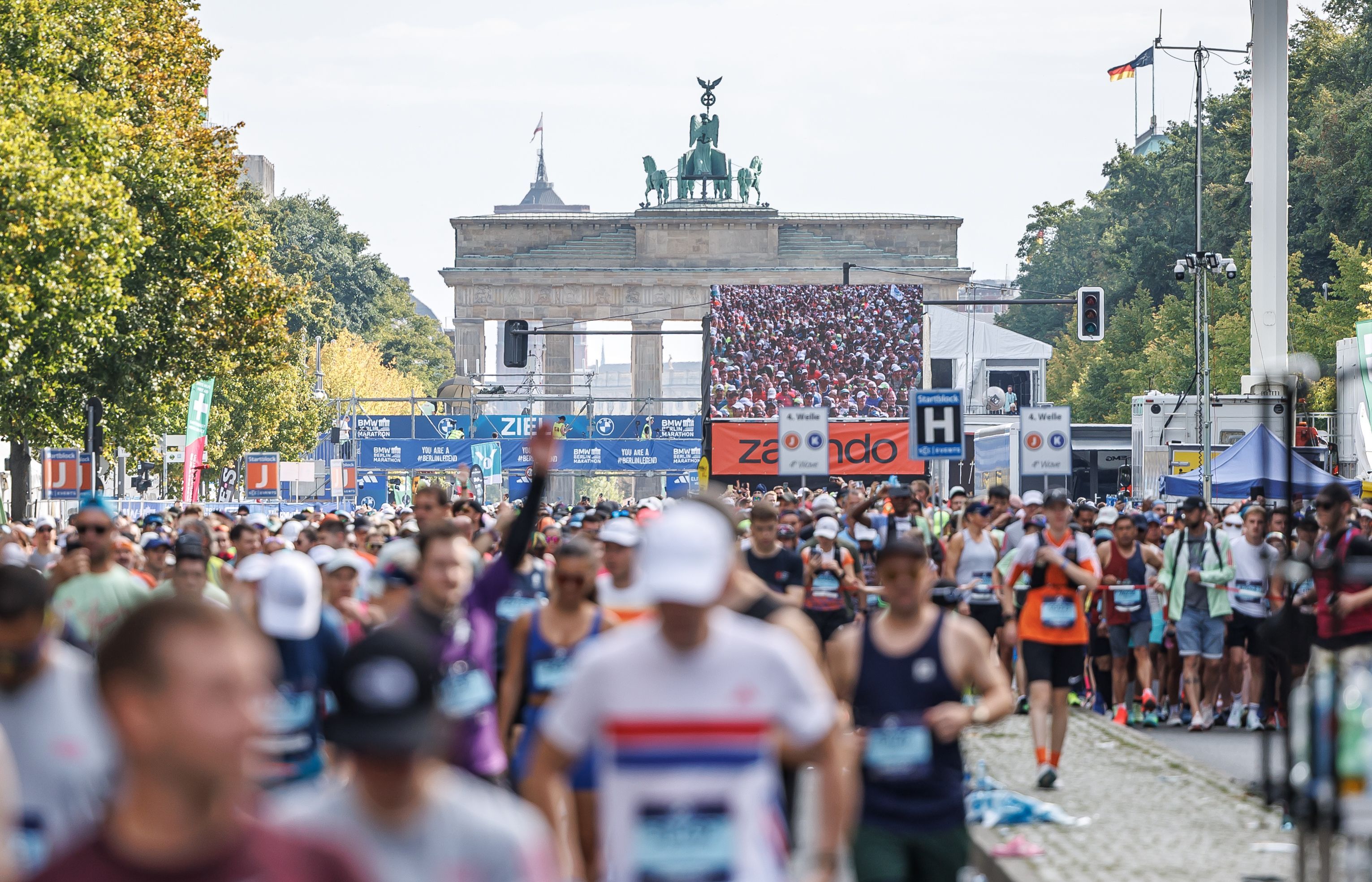 Berlin-Marathon boomt, doch im Alltag laufen andere Städte davon