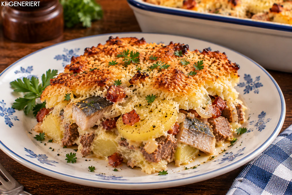 Rezept für Altberliner Schusterpastete: Auflauf aus Omas Speisekammer