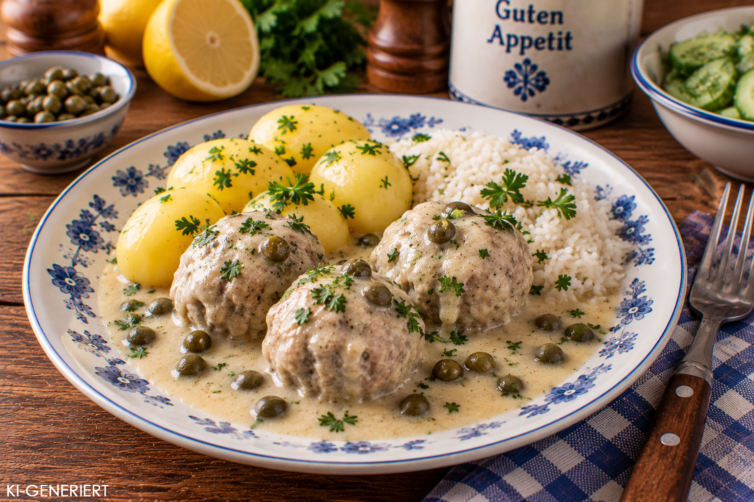 Omas Original-Rezept für Klopse: Zarte Klöße in cremiger Soße