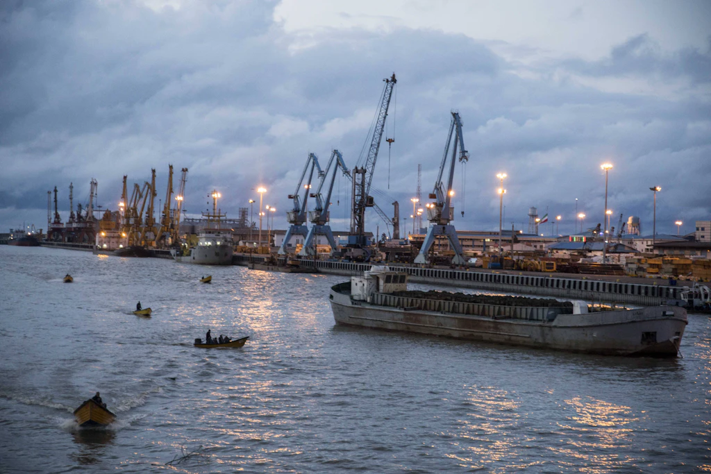 Über den Hafen von Bandar-e Anzali am Kaspischen Meer läuft ein wachsender Teil des iranischen Handels mit Russland. (Archivbild)