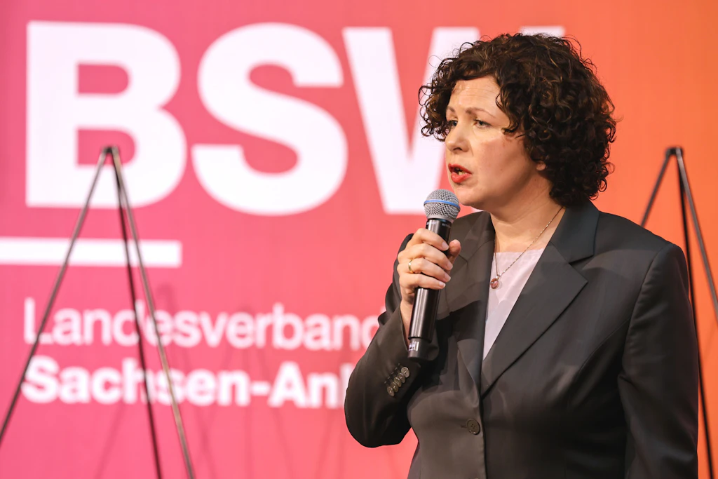 Amira Mohamed Ali, BSW-Vorsitzende, war am Mittwoch bei „Maischberger“ zu Gast.