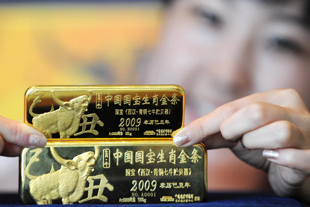 Goldbarren aus China: Pekings Notenbank kauft laut Goldman Sachs deutlich mehr Gold, als sie offiziell meldet. (Symbolbild)