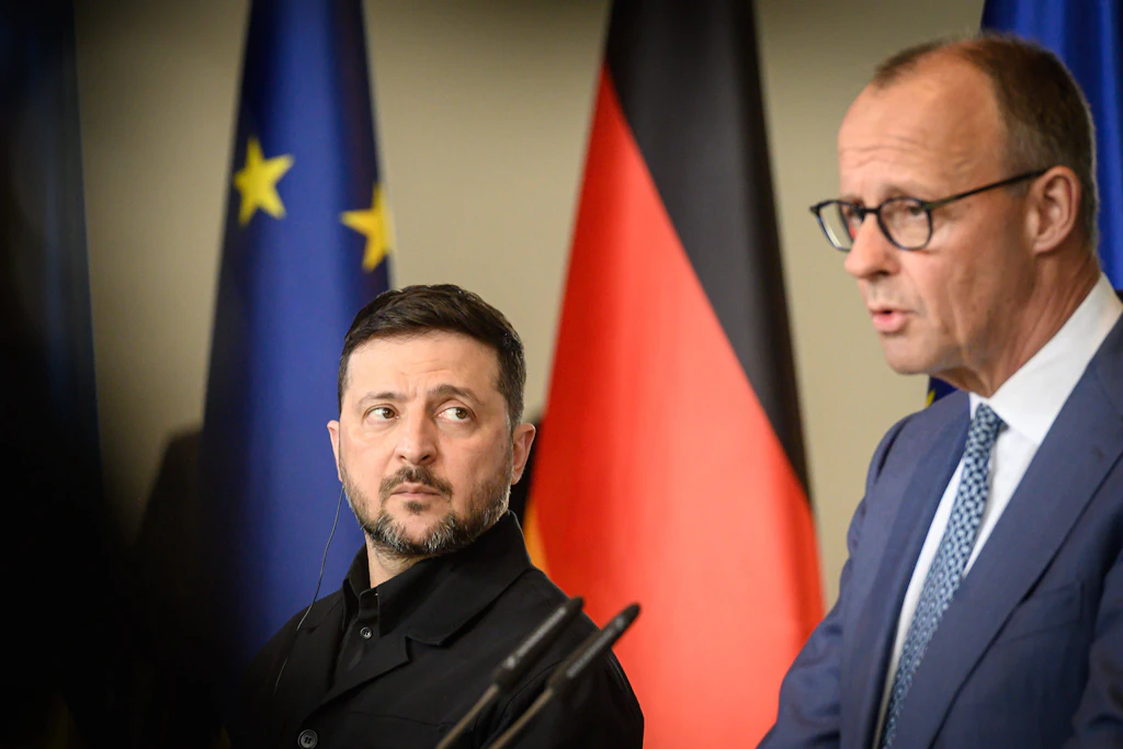 Friedrich Merz und Wolodymyr Selenskyj: Der Kanzler verkündete, die Ukraine müsse den Krieg gewinnen und ihre territoriale Integrität wiederherstellen.