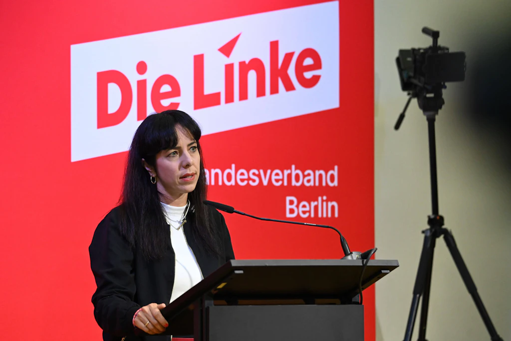 Elif Eralp war die Spitzenkandidatin der Berliner Linken zur Wahl zum Abgeordnetenhaus.