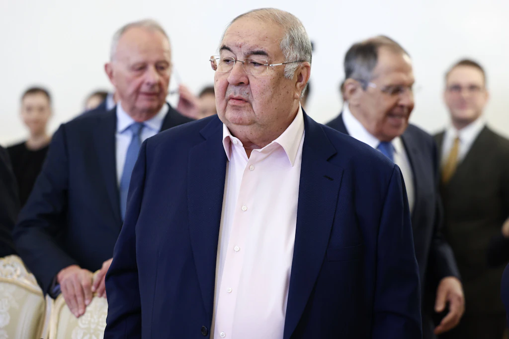 Der usbekisch-russische Unternehmer Alischer Usmanow wurde diese Woche von der EU desanktioniert.